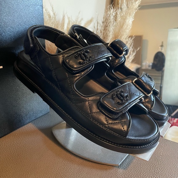 Chanel Dad Sandals brand new size 37 - Picture 4 of 8